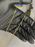 Signature Golden Alloy Curb Chain – High-Polish Minimalist Essential